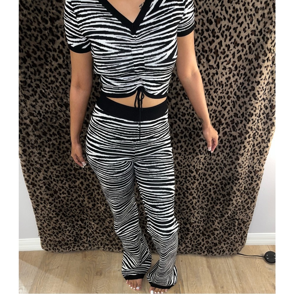 2pc zebra set